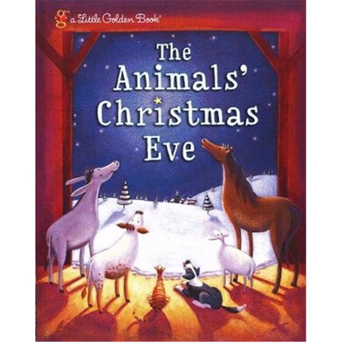 139765 The Animals Christmas Eve - Little Golden Book