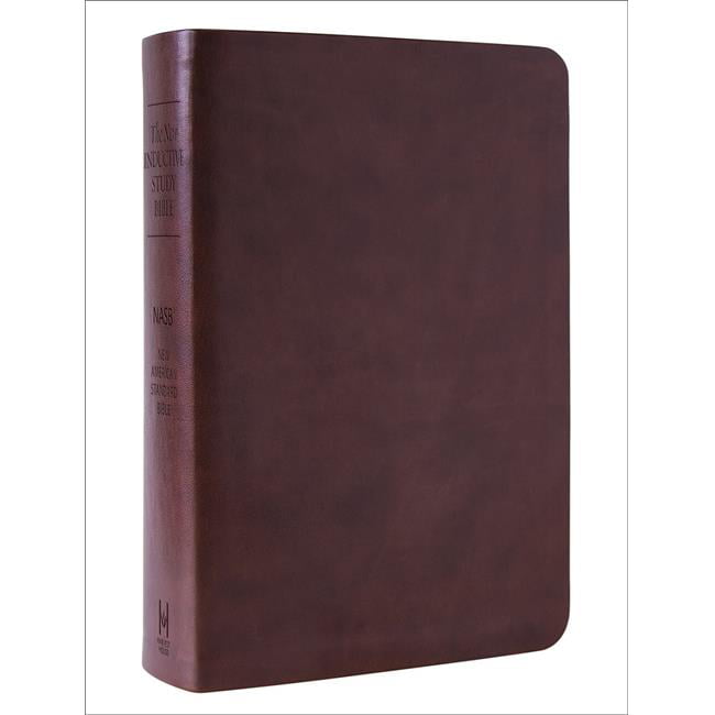 134219 Nasb New Inductive Study Bible, Brown Milano Softone
