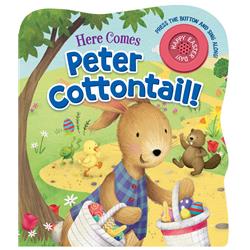 Worthy Kids & Ideals 147839 Here Comes Peter Cottontail Sound Book - Feb 2020