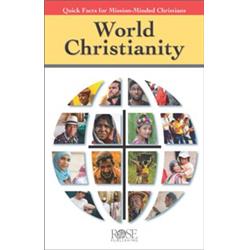 156736 World Christianity Pamphlet - Pack Of 5