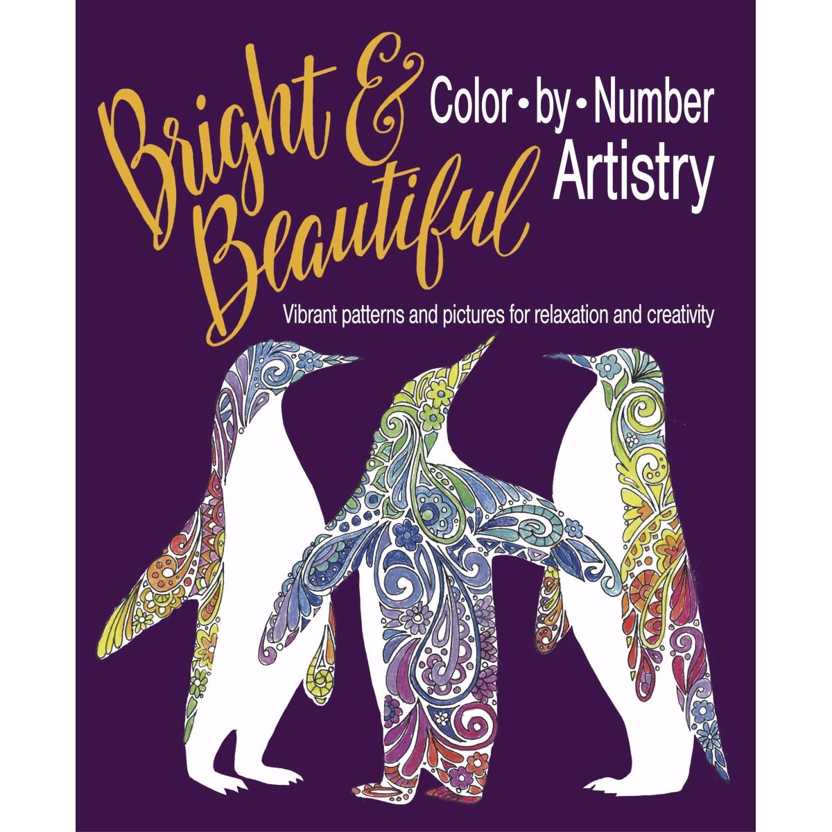 154289 Bright & Beautiful Color By Number Artistry