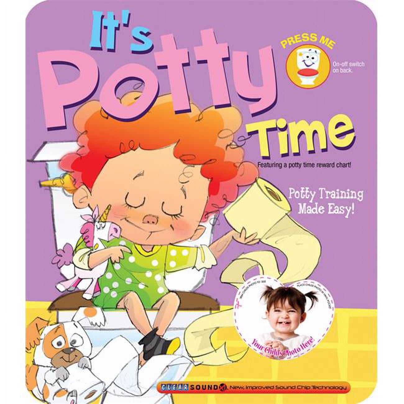 Smart Kidz 770979 Its Potty Time For Girls - Clearsound Books
