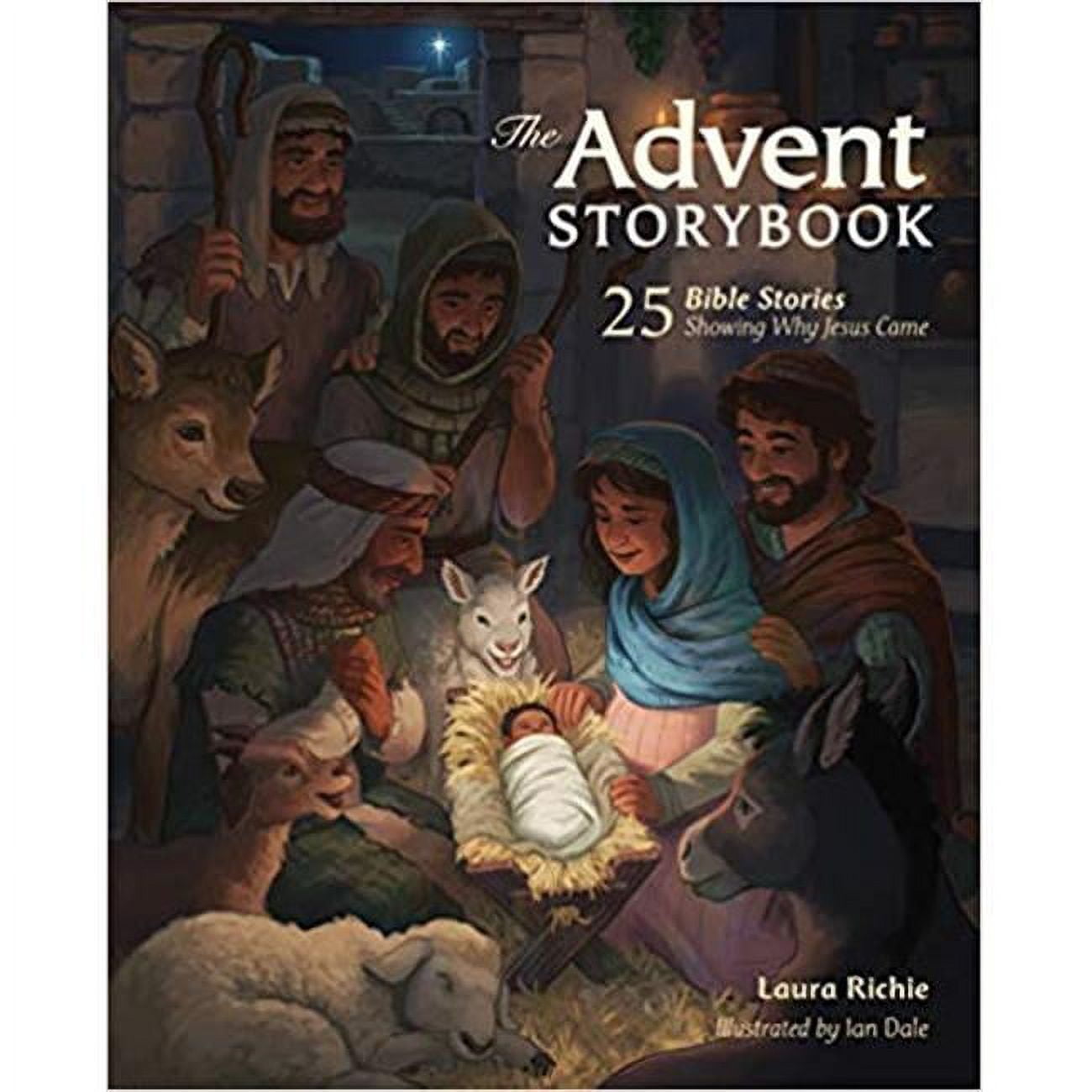 152428 The Advent Storybook By Richie Laura