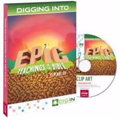 Group Publishing 138815 Dig In Epic Teachings Of The Bible Clip Art Cd