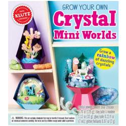 Klutz-scholastic 159204 Grow Your Own Crystal Mini Worlds Kit - Ages 8 Plus