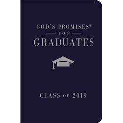 134770 Gods Promises For Graduates Class Of 2019, Navy Blue