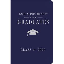 148580 Gods Promises For Graduates Class Of 2020-navy - Mar 2020