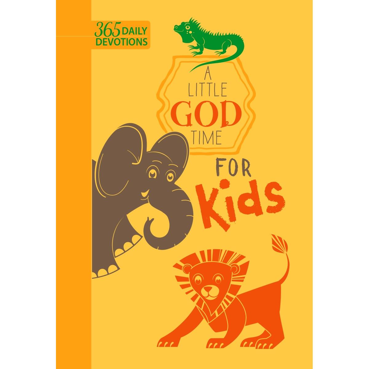 154508 A Little God Time For Kids - Faux Leather