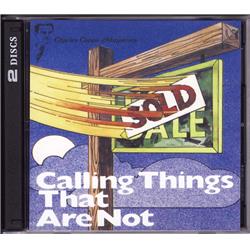 139733 Audiobook Audio Cd - Calling Things That Are Not - 2 Cd