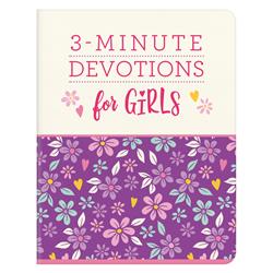 138970 3-minute Devotions For Girls - Feb 2020