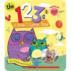 Smart Kidz 770954 123s Of How I Love You - Clearsound Books