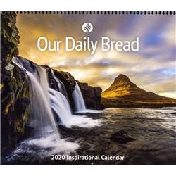 158238 Calendar-2020-our Daily Bread Inpsirational Wall - 12 X 11 In.