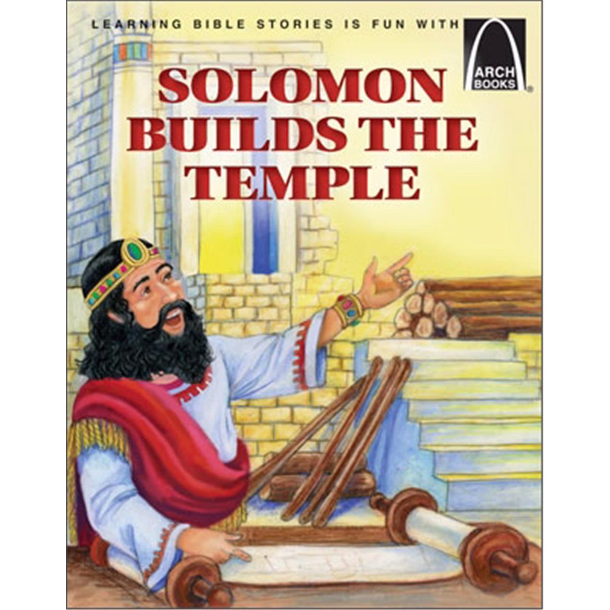 170980 Solomon Builds The Temple - Arch Books