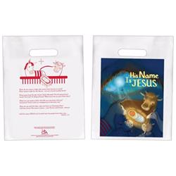 Christ To All 167457 Kjv Matthew 1-21 His Name Is Jesus Goodie Bag - 9 X 12 In. - Pack Of 12