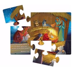 Christ To All 167461 Kjv Matthew 1-21 His Name Is Jesus Magnet Puzzle