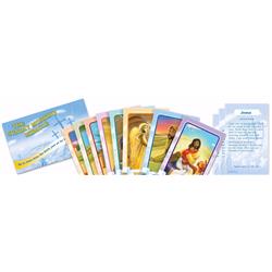 Christ To All 168732 Nlt Matthew 28-6 The Sunday Morning Miracle Resurrection Characters Flash Card Game - Dec