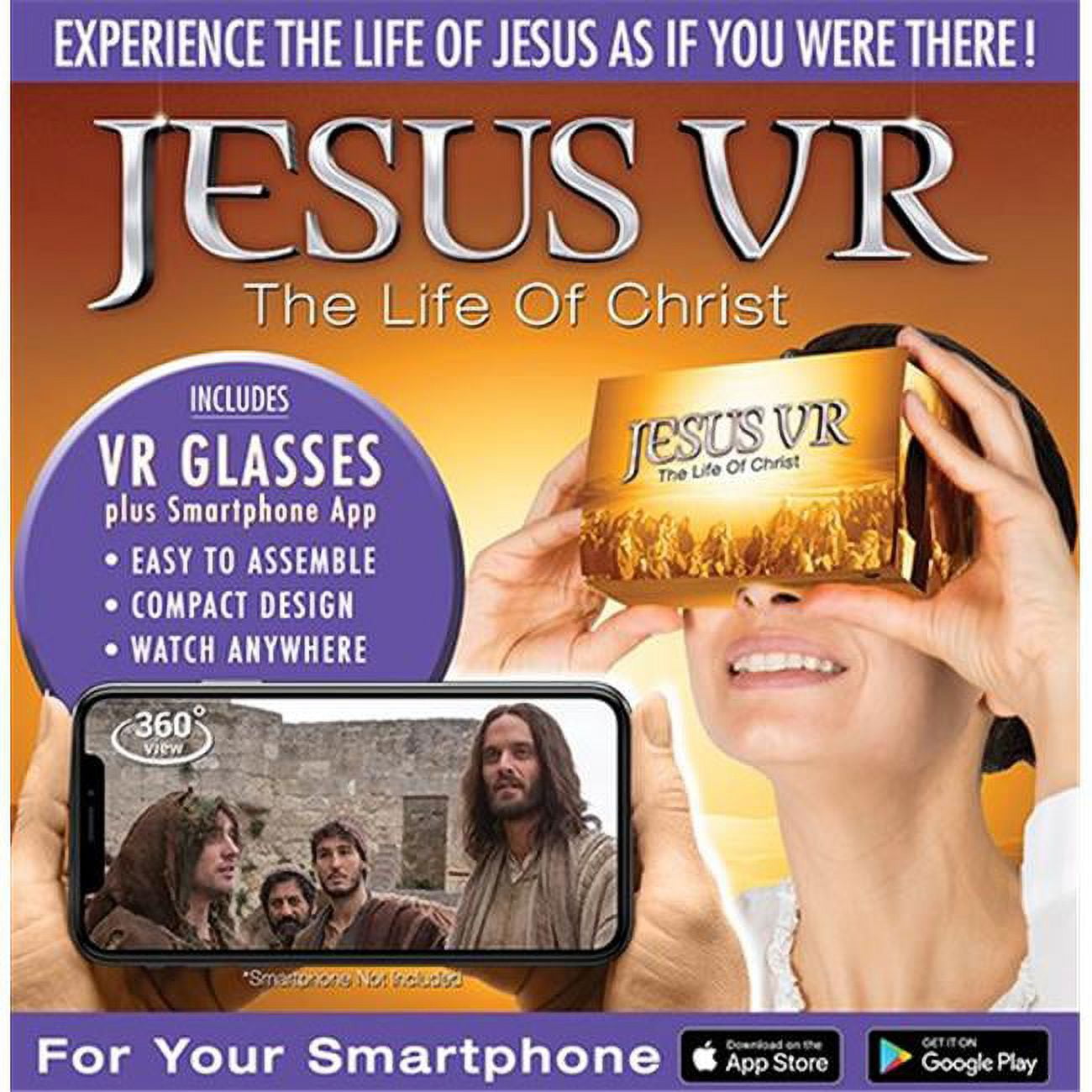 159130 Jesus Vr The Life Of Christ Dvd - Virtual Reality
