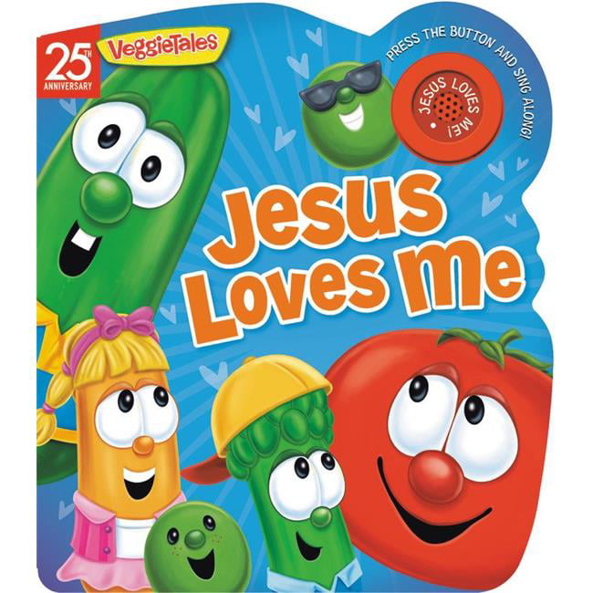 Worthy Kids & Ideals 164529 Jesus Loves Me - Veggie Tales