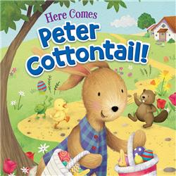 Worthy Kids & Ideals 144754 Here Comes Peter Cottontail