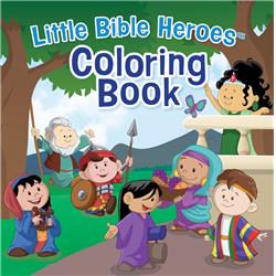 B & H Publishing 142359 Little Bible Heroes Coloring Book