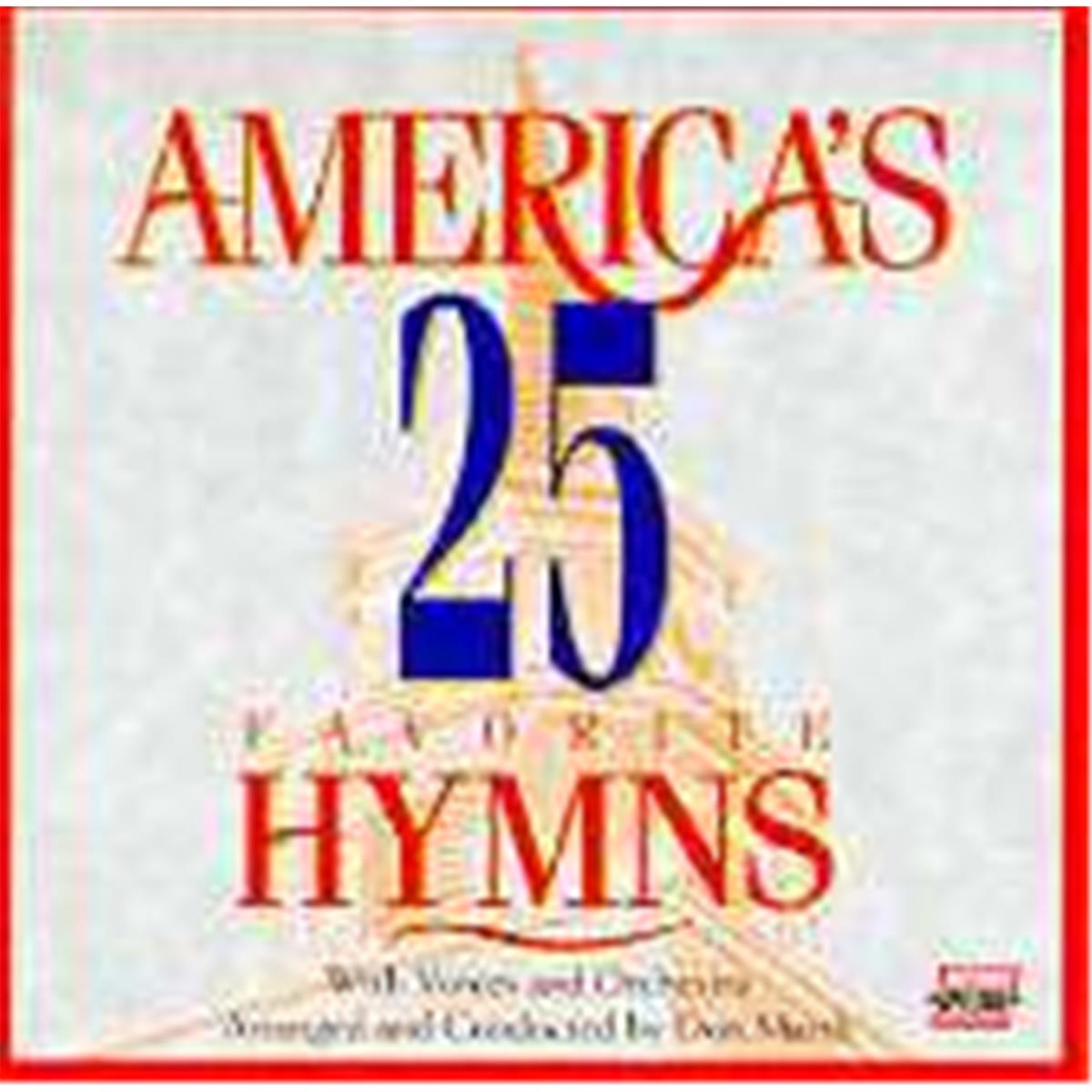 Brentwood Benson Music 147426 Audio Cd - Americas 25 Fav Hymns Volume 1 - Split