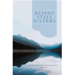 B & H Publishing 153789 Bulletin-beside Still Waters - Psalm 23-3 Kjv - Funeral - Pack Of 100