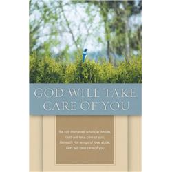 B & H Publishing 153817 Bulletin-god Will Take Care Of You - Hymn - Pack Of 100