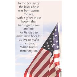 B & H Publishing 168042 Bulletin-flag Day In The Beauty - Pack Of 100 - Jan 2020