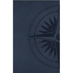 Baker Publishing Group 162841 Csb Heart Of God Teen Study Bible, Navy - Compass Design Leather Touch