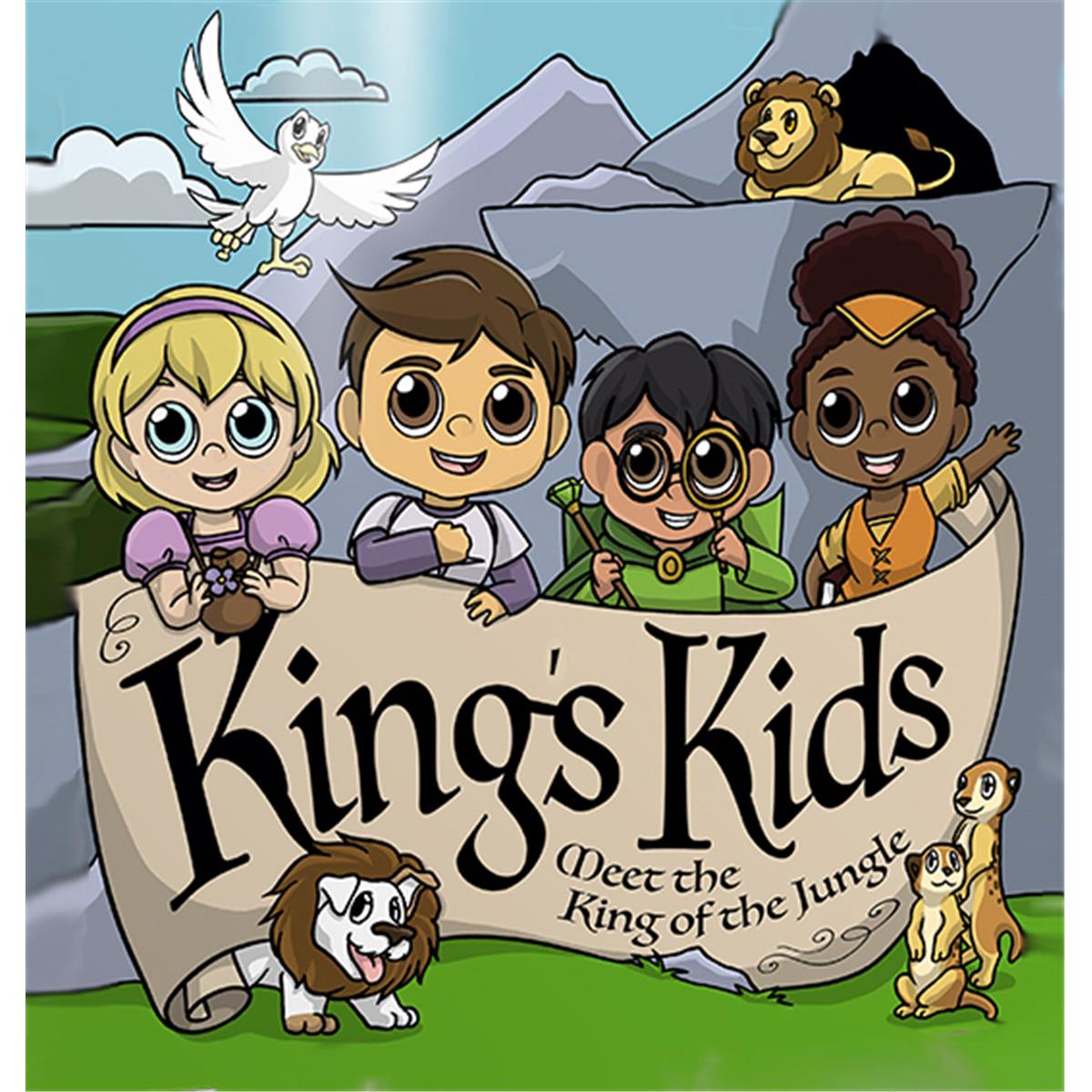 Kings Kids Books 139728 Kings Kids Meet The King Of The Jungle - Ages 2-8 Years