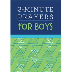 Barbour Publishing 163530 3-minute Prayers For Boys