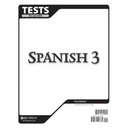 Bju Press 165841 Spanish 3 Tests By Bju Press