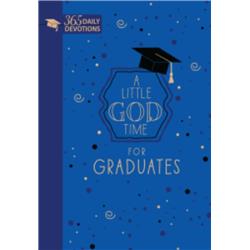 154507 A Little God Time For Graduates - Faux Leather