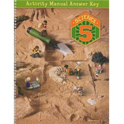 Bju Press 165804 Science Grade 5 Student Activity Manual Answer Key - 4th Edition