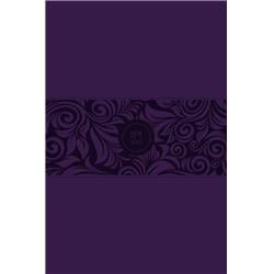 145288 The Passion Translation New Testament With Psalms Proverbs & Song Of Songs - Large Print, Violet Faux Leather