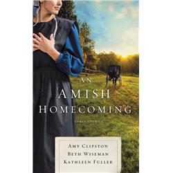 166341 An Amish Homecoming Three Stories 3-in-1-mass Market