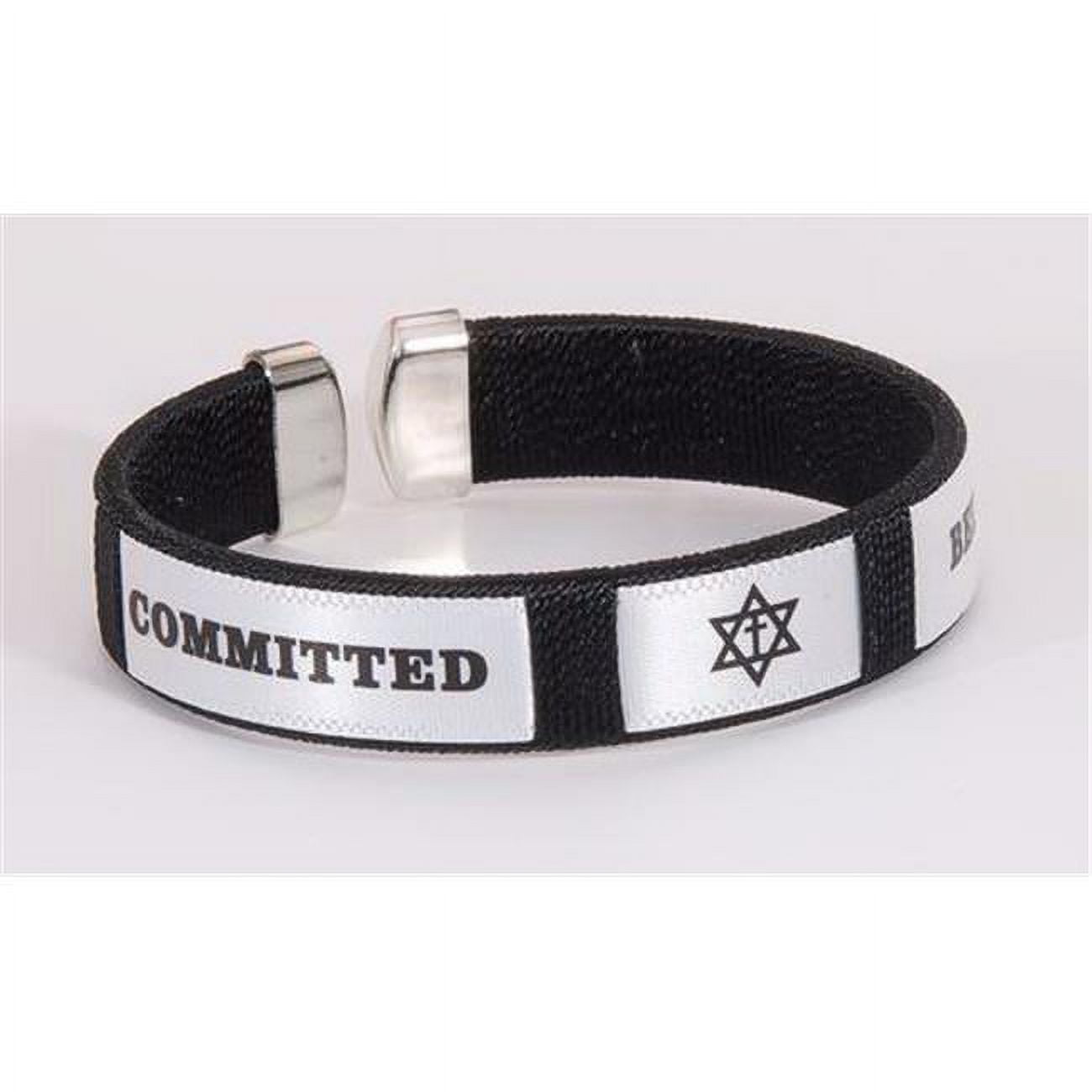 157548 Committed Believer Bracelet - Cuff-black - No.9815
