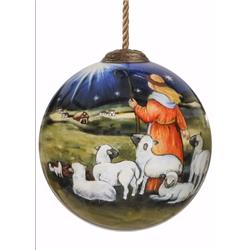 Inner Beauty 167137 Little Shepherd Ornament - 3 In. Round