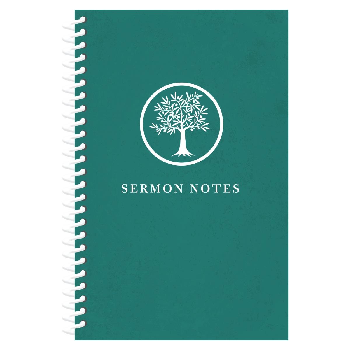 Barbour Publishing 155263 Sermon Notes Journal - Olive Tree