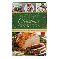 Barbour Publishing 200507 The 12 Days Of Christmas Cookbook 2018 Edition