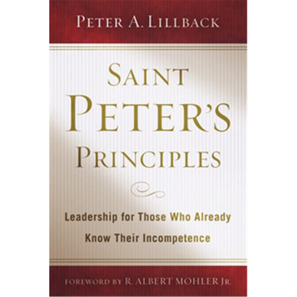 156343 Saint Peters Principles By Lillback Peter A