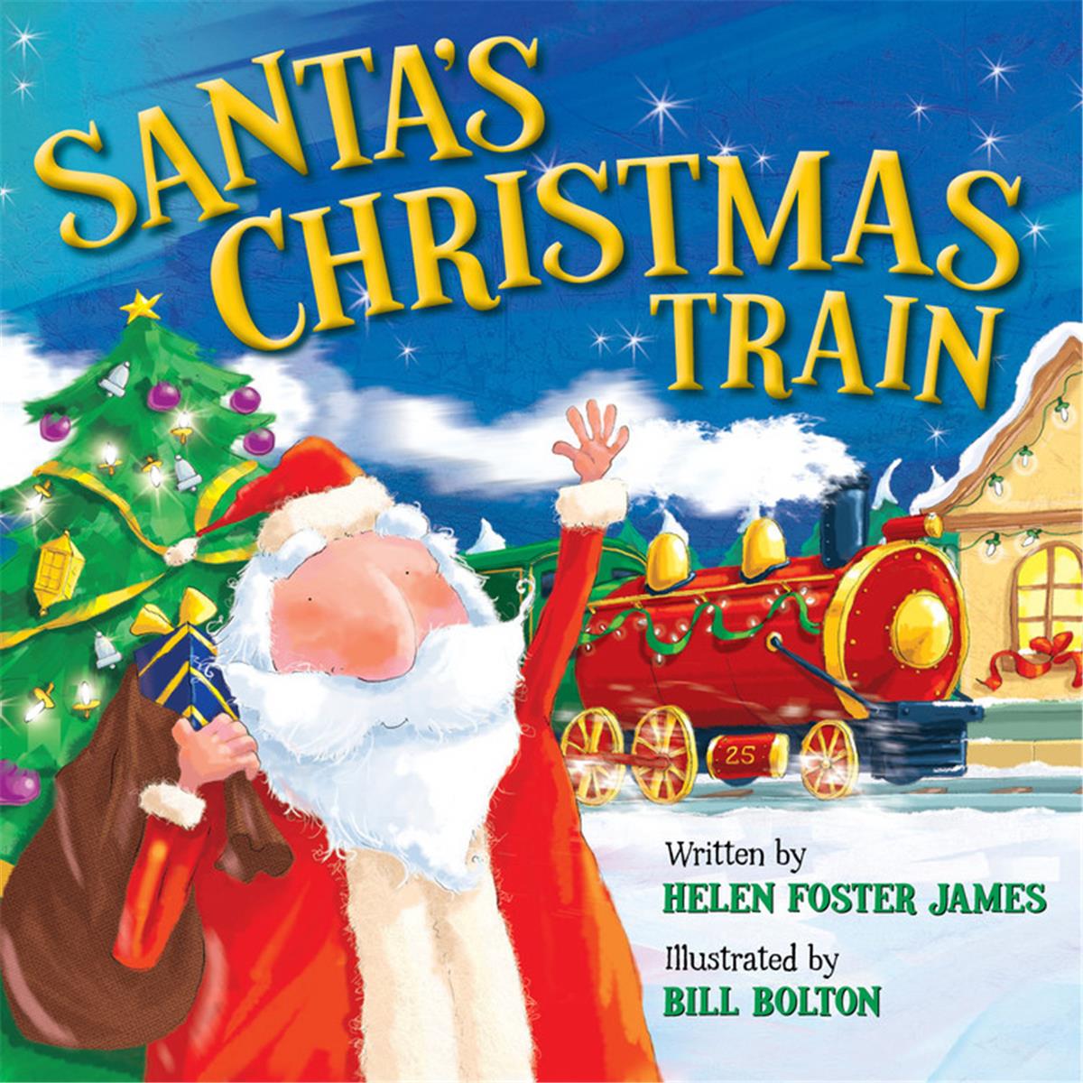 Worthy Kids & Ideals 147827 Santas Christmas Train By James Helen Foster
