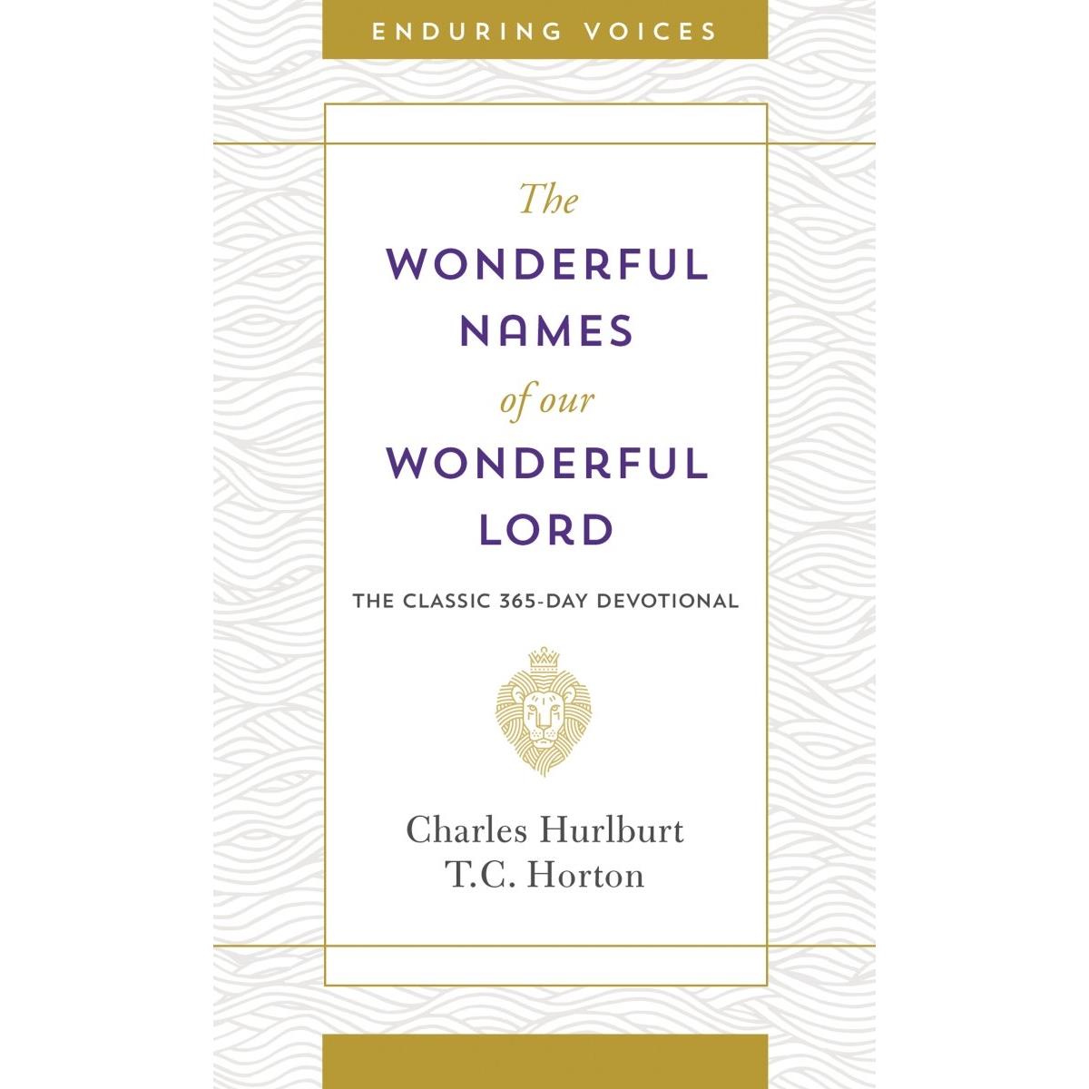 Barbour Publishing 155506 The Wonderful Names Of Our Wonderful Lord-mass Market