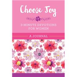 Barbour Publishing 163539 Choose Joy 3-minute Devotions For Women Journal