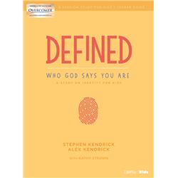 148026 Defined Bible Study For Kids Leader Guide - Overcomer