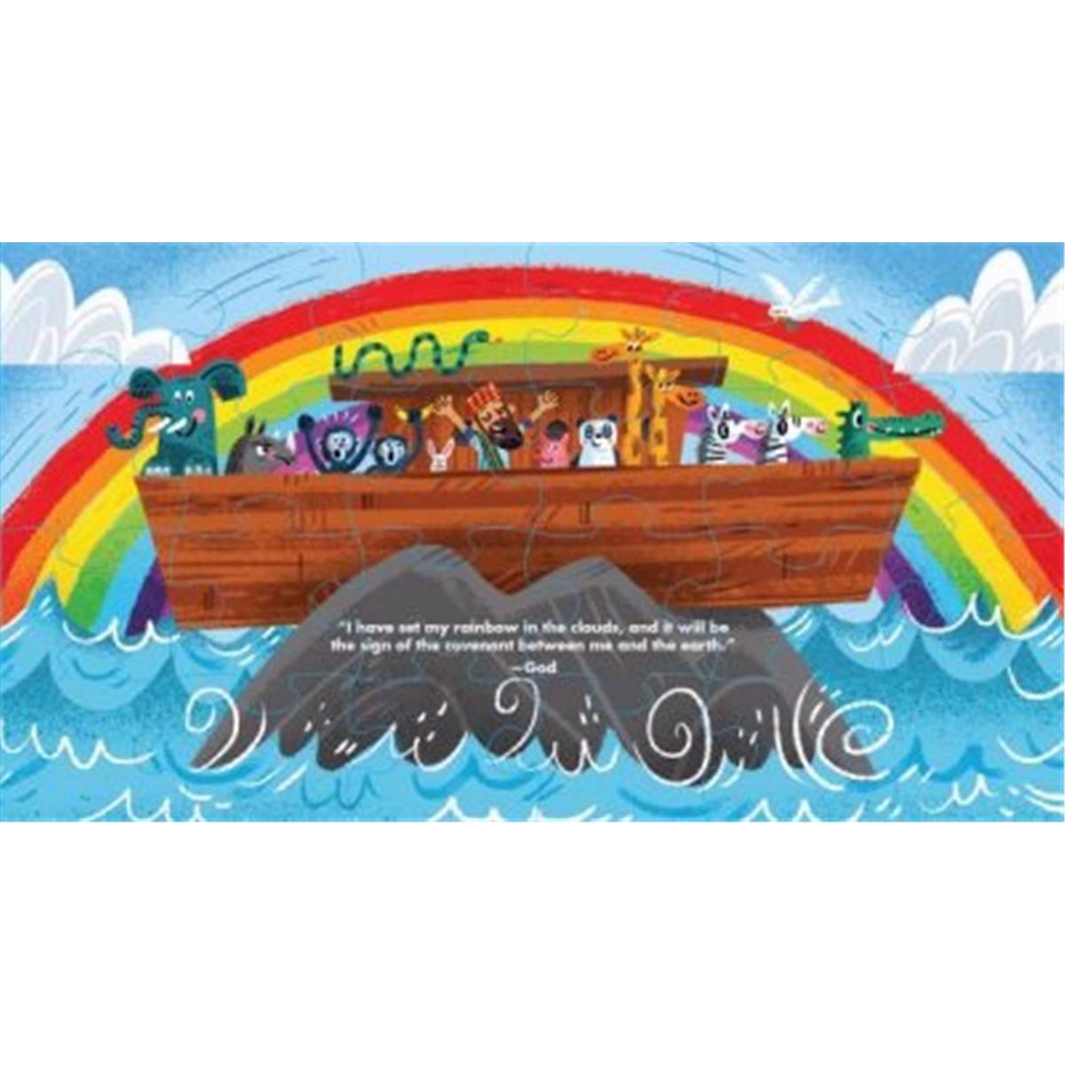 143723 Our Daily Bread For Kids Noahs Ark 24 Piece Jigsaw Puzzle
