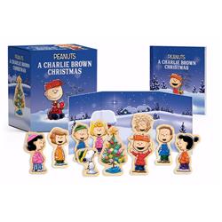 Faithwords & Hachette Book Group 172350 Peanuts A Charlie Brown Christmas Wooden Collectible Set - 10 Piece