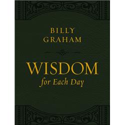 157166 Wisdom For Each Day - Large Text-leathersoft - Nov