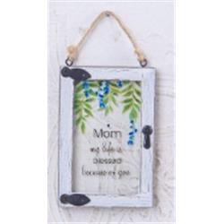Ganz Usa 158648 Mom My Life Is Blessed Ornament - 3.75 In.
