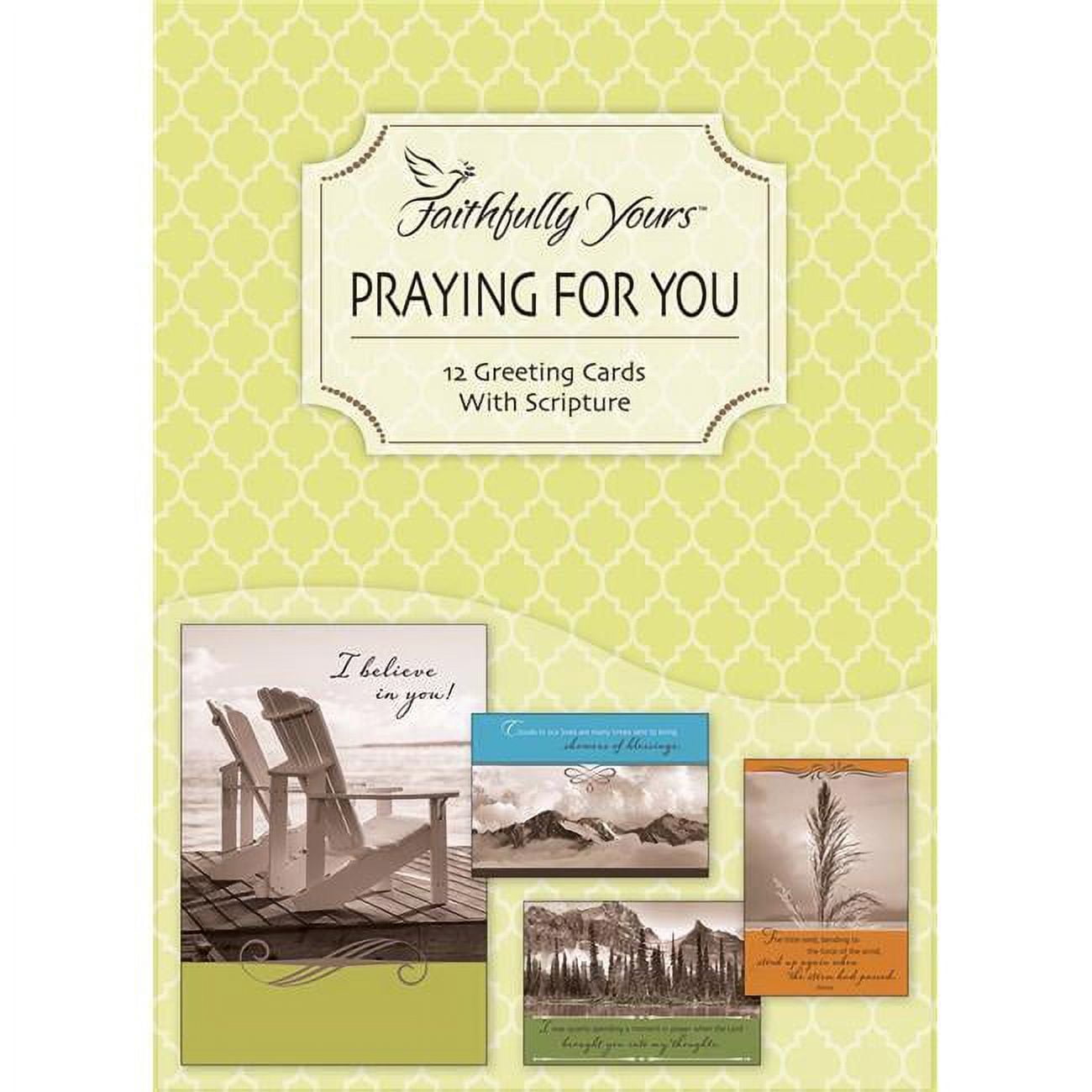 Faithfully Yours 167106 Pray For You Card-boxed - Moments In Prayer - Box Of 12